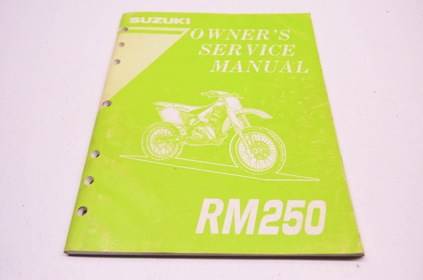 OEM Suzuki 99011-37E50-03A RM250 Owner's Service Manual
