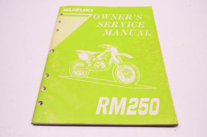 OEM Suzuki 99011-37E50-03A RM250 Owner's Service Manual