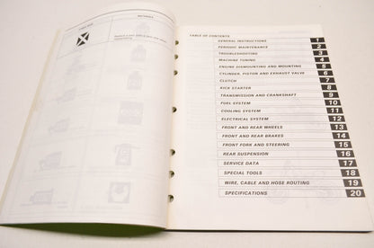 OEM Suzuki 99011-37E50-03A RM250 Owner's Service Manual