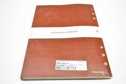 OEM Suzuki 99500-43060-01E Service Manual LT-Z400 200