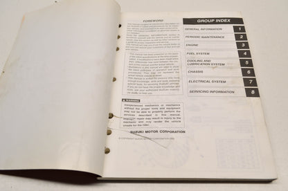 OEM Suzuki 99500-43060-01E Service Manual LT-Z400 200