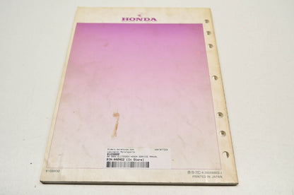 OEM Honda 61GS600, 26008803 88 SB50 SB50P Service Manual 88 SB50 ELITE50ES, SB50P ELITE50E