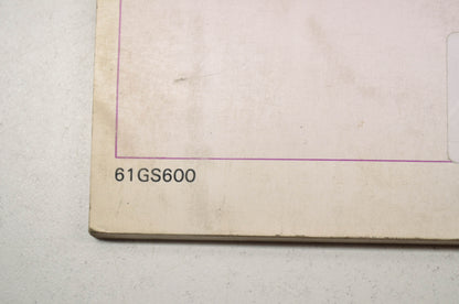 OEM Honda 61GS600, 26008803 88 SB50 SB50P Service Manual 88 SB50 ELITE50ES, SB50P ELITE50E
