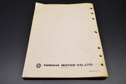 OEM Yamaha XJ650LJ Supplementary Service Manual