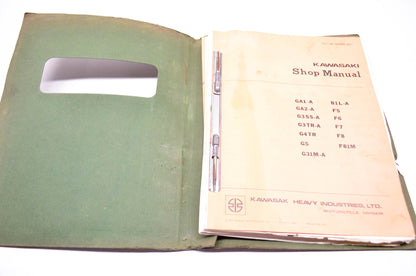 OEM Kawasaki 99995-201 GA1-A GA2-A G3SS-A G3TR-A G4TR G5 G31M-A Shop Manual