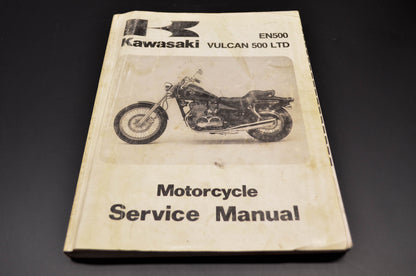 OEM Kawasaki 99924-1194-01 Service Manual EN500-C