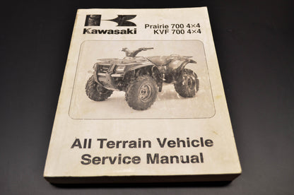 OEM Kawasaki 99924-1319-01 04 Prairie KVF 700 4x4 Service Manual