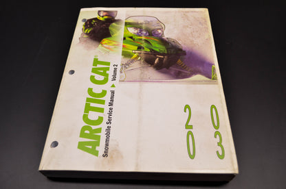 OEM Arctic Cat 2256-763 Service Manual 2003 SNOW VOL TWO-ENG