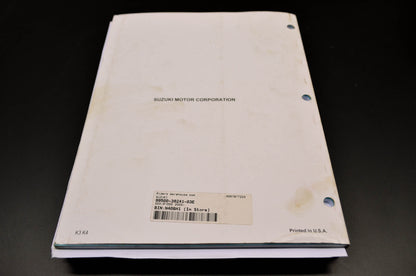 OEM Suzuki GSX-R1000 Service Manual