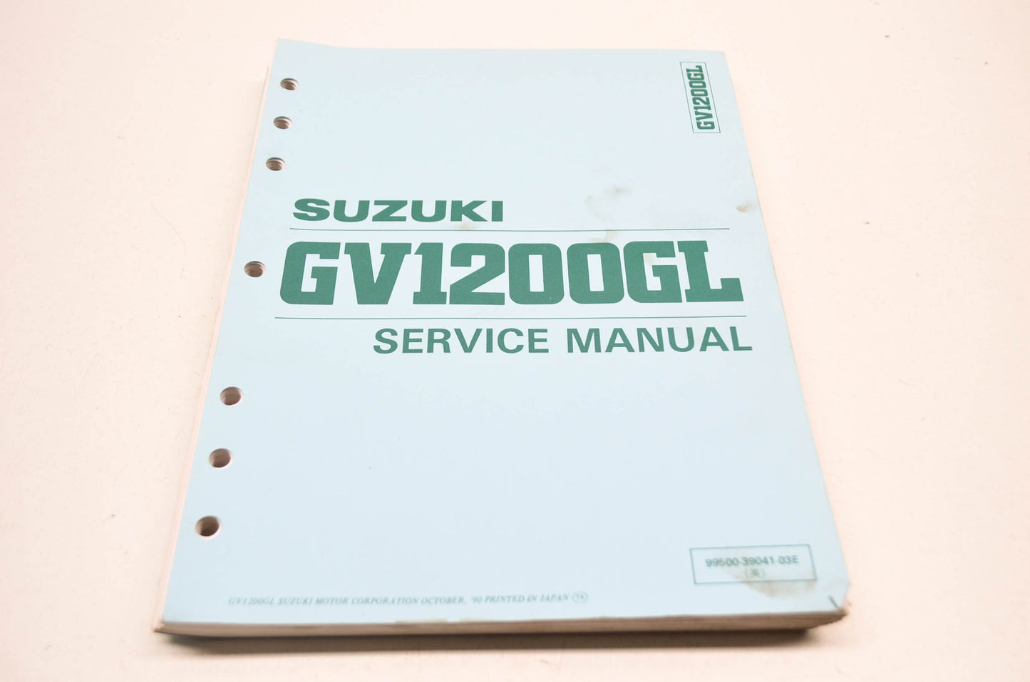 OEM Suzuki 99500-39041-03E GV1200GL Service Manual
