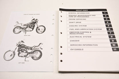 OEM Suzuki 99500-39041-03E GV1200GL Service Manual