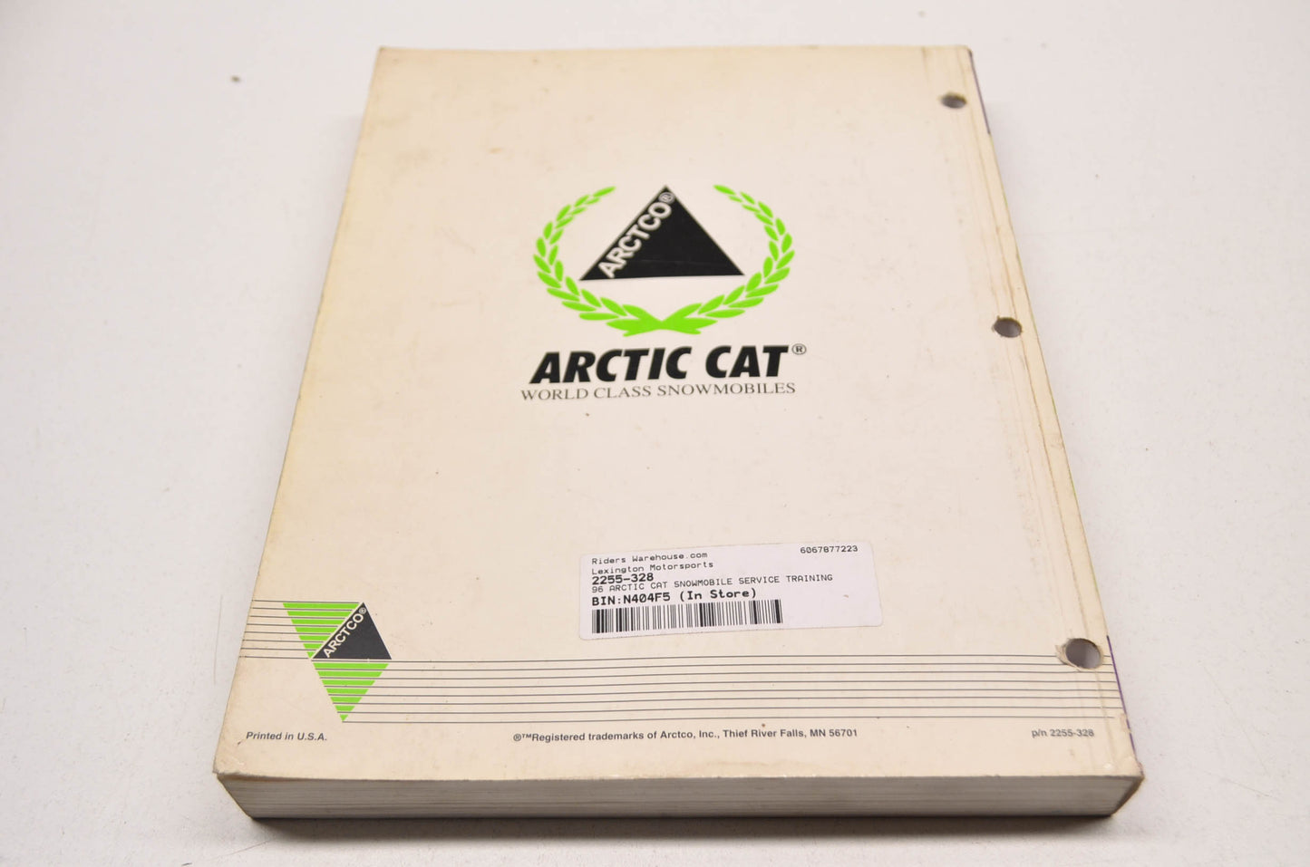 OEM Arctic Cat 2255-328 Training Service Manual
