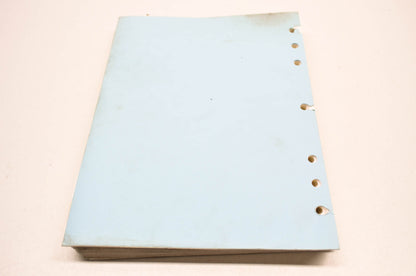 OEM Suzuki GSX-R750 Service Manual 98 GSX-R750W, 99 GSX-R750X.