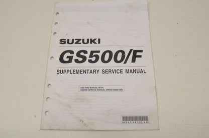 OEM Suzuki 99501-34150-03E GS500/E/F Service Manual