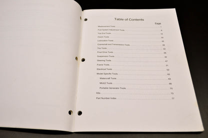OEM Kawasaki 99960-0065-03 Special Tool Parts Catalog