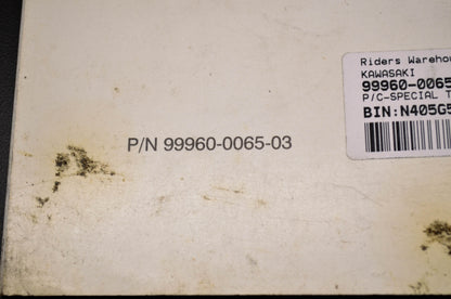 OEM Kawasaki 99960-0065-03 Special Tool Parts Catalog