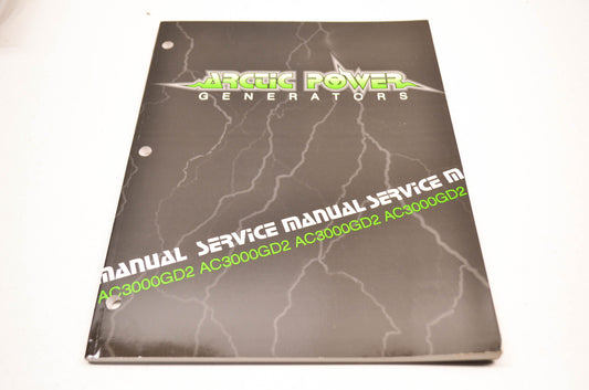 New OEM Arctic Cat 2255-801 Service Manual AC3000GD2 NOS