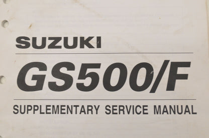 OEM Suzuki 99501-34150-03E GS500/E/F Service Manual