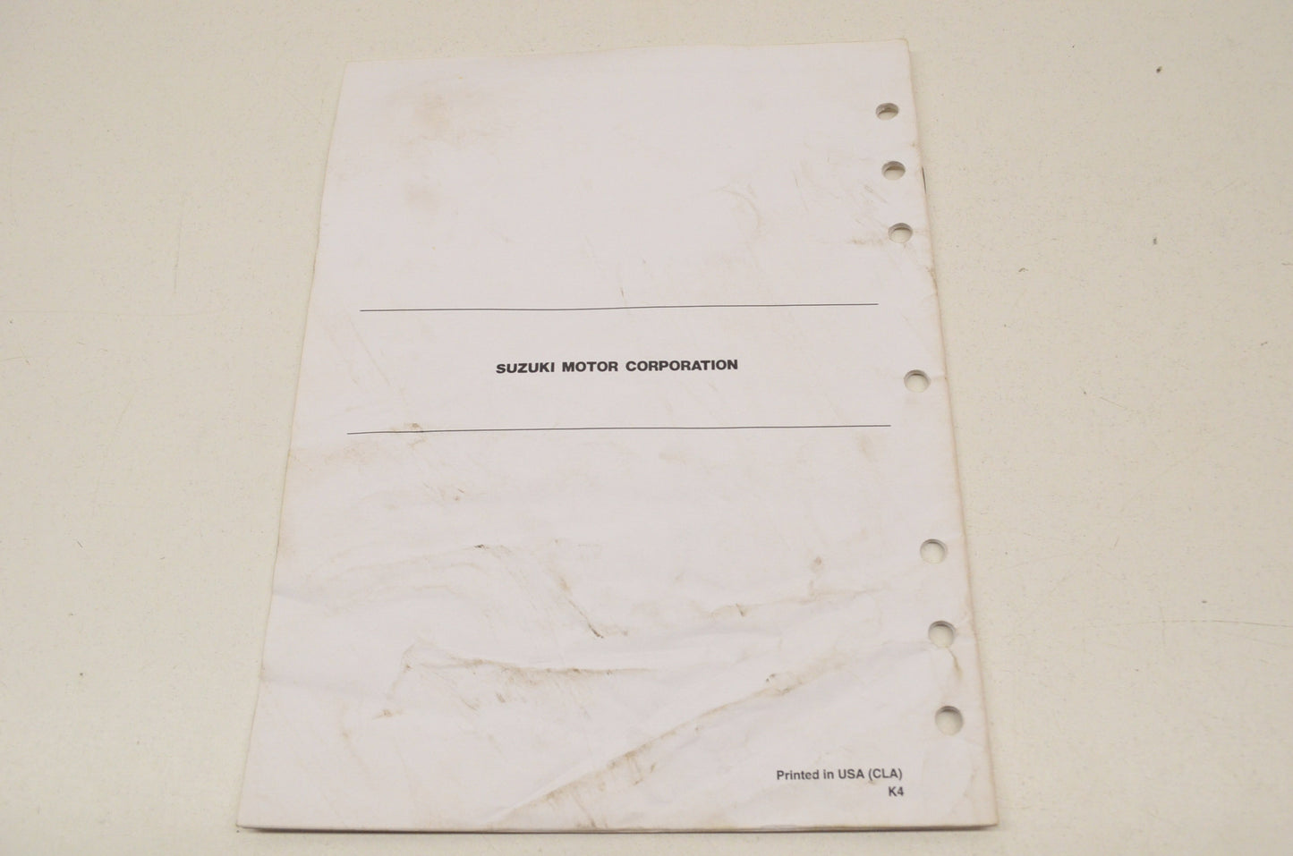OEM Suzuki 99501-34150-03E GS500/E/F Service Manual