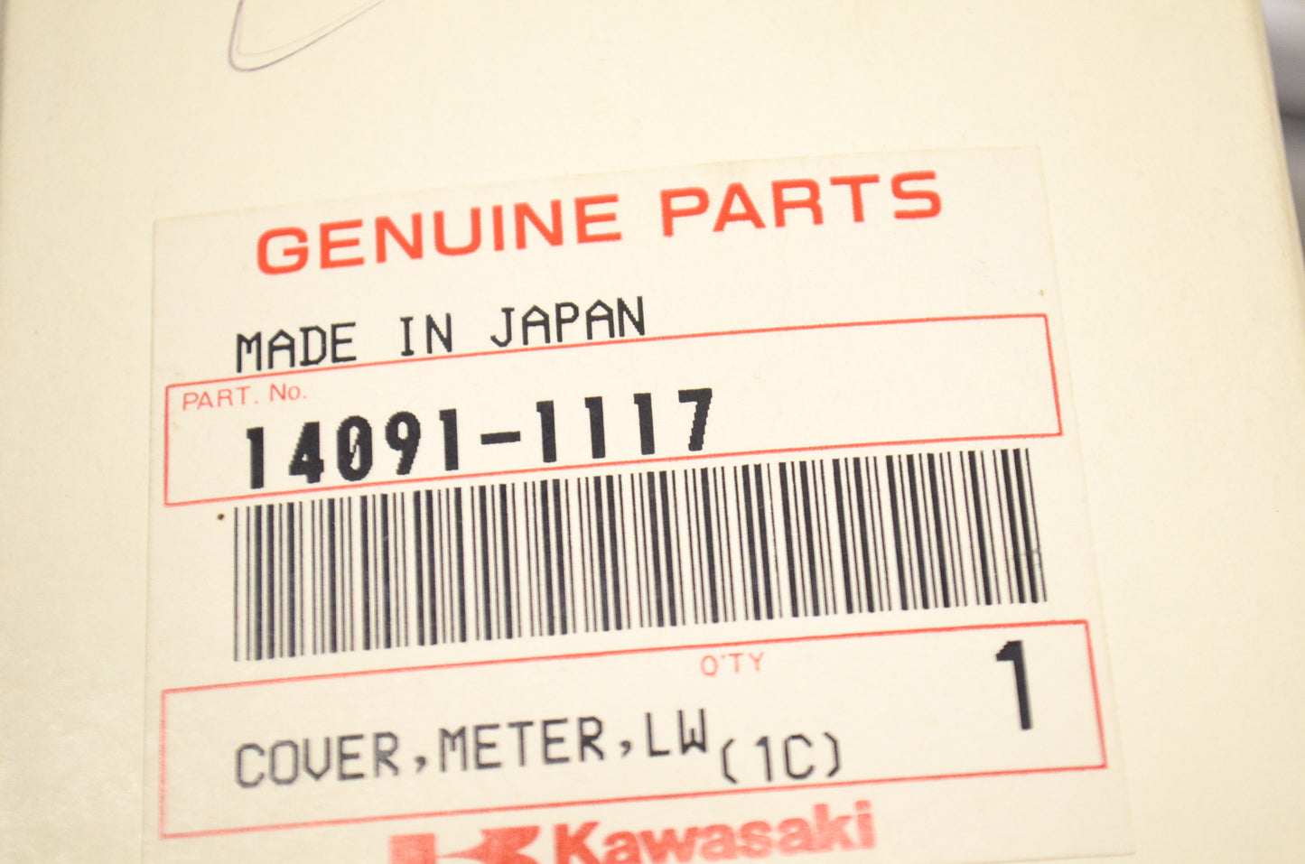 Lower Meter Cover NOS
