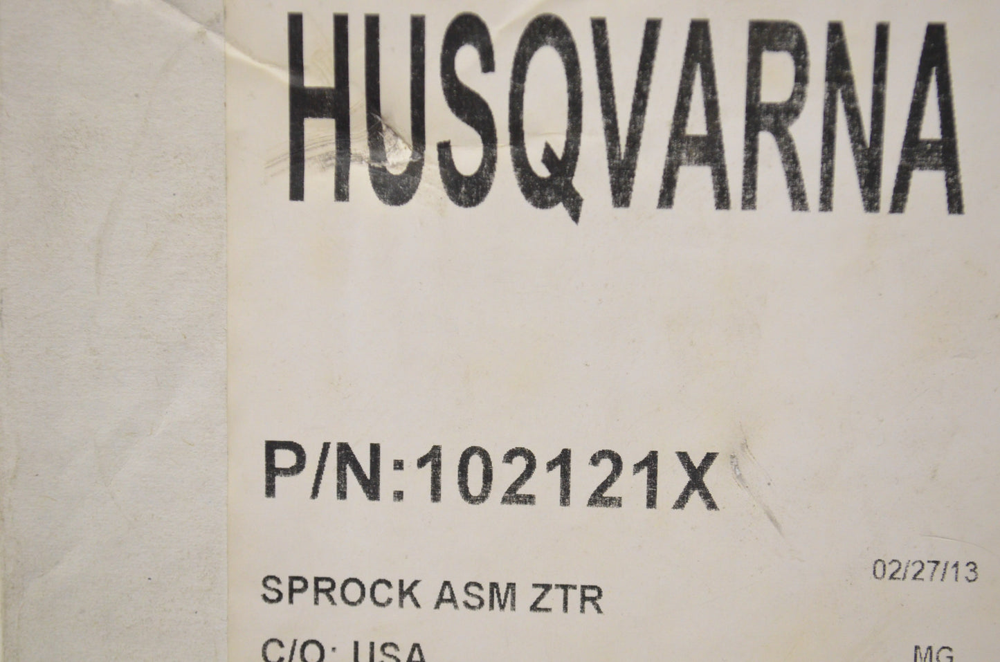 New OEM Husqvarna Chain Sprocket Assembly NOS