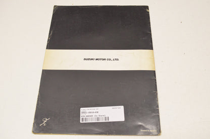 OEM Suzuki GS550M Supplementary Service Manual GS550M