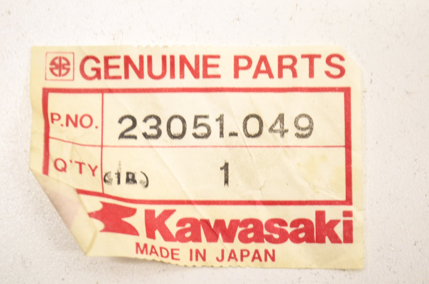 OEM Kawasaki 23051-049 Turn Signal Light Bracket NOS