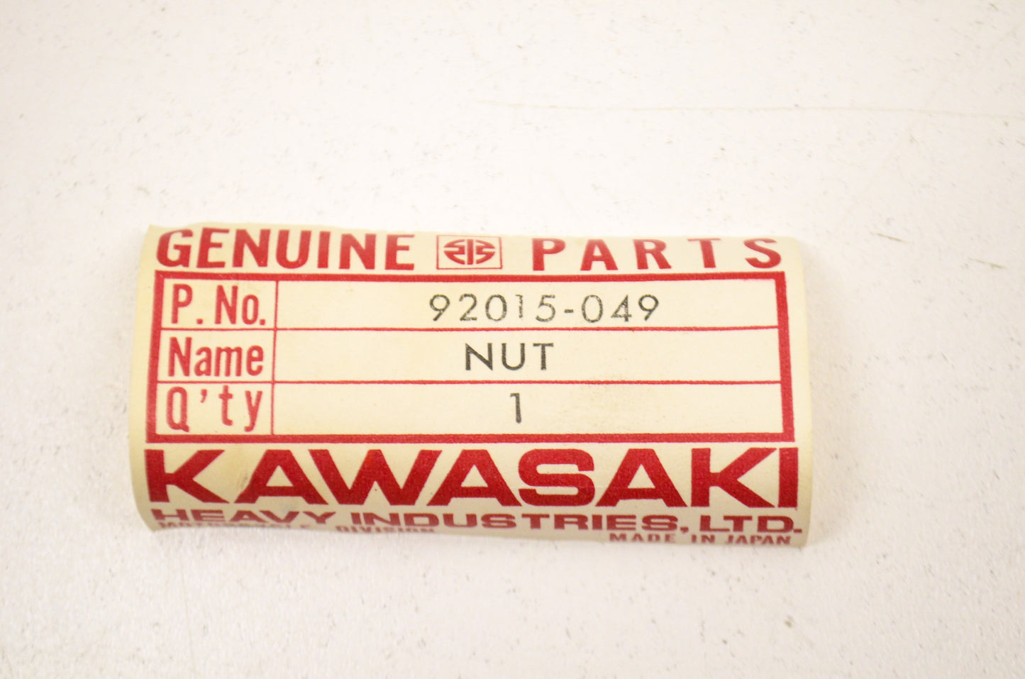 Cylinder Head Nut NOS