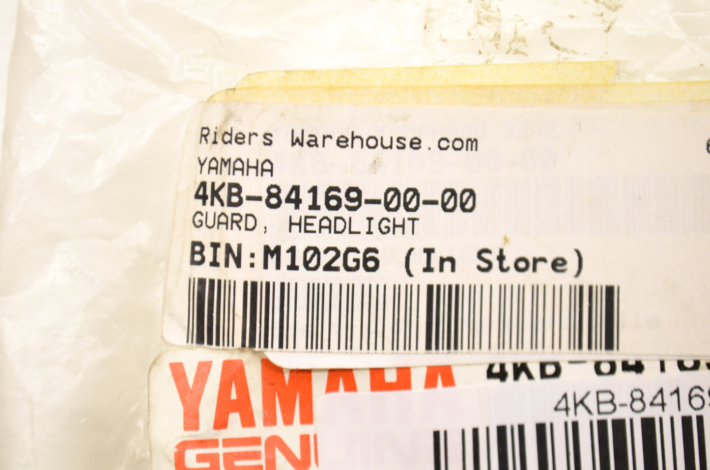 OEM Yamaha 4KB-84169-00-00 Headlight Guard NOS