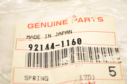 OEM Kawasaki 92144-1160 Spring NOS