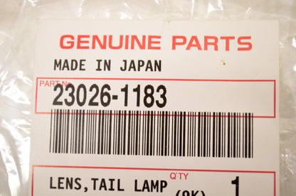 OEM Kawasaki 23026-1183 Tail Lamp Lens NOS