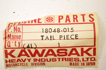 OEM Kawasaki 18048-015 Tail Piece NOS