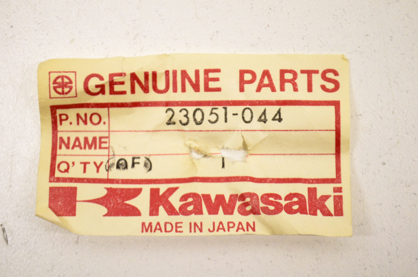 OEM Kawasaki 23051-044 Rear Signal Lamp Bracket NOS