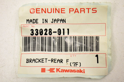 OEM Kawasaki 33028-011 Rear Footrest Bracket NOS