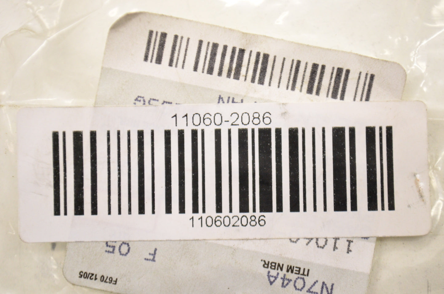 OEM Kawasaki 11060-2086 Intake Pipe Gasket NOS