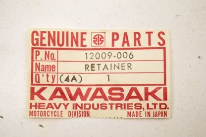 OEM Kawasaki 12009-006 Valve Spring Retainer NOS