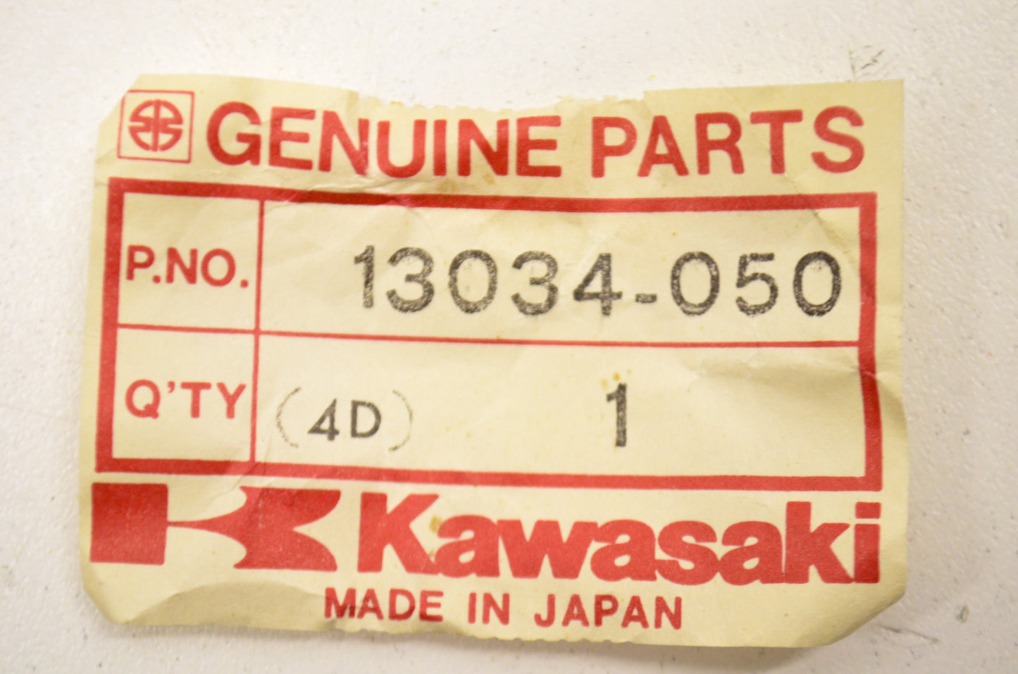 OEM Kawasaki 13034-050 Metal Connecting Rod Bearing NOS