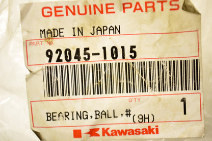OEM Kawasaki 92045-1015 Ball Bearing #6009 NOS