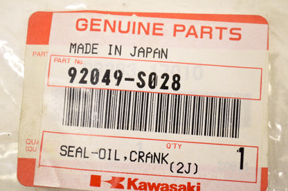 OEM Kawasaki 92049-S028 Crankshaft Oil Seal NOS