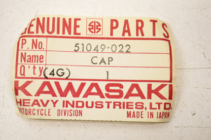 OEM Kawasaki 51049-022 Fuel Tank Cap NOS