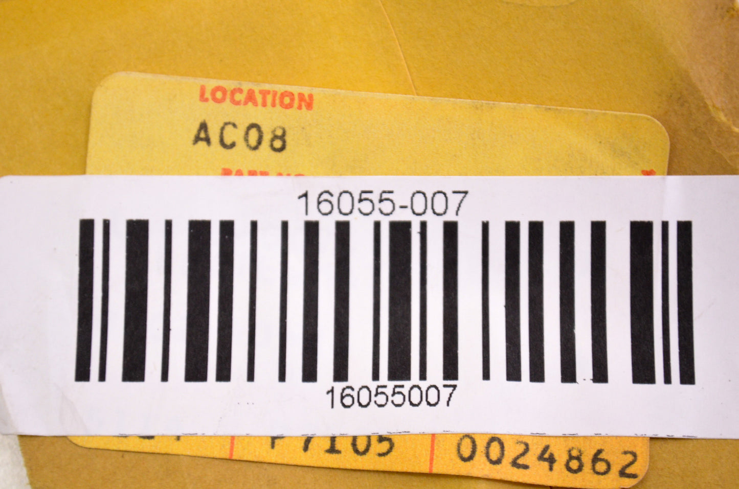 OEM Kawasaki 16055-007 Main Jet Plate NOS
