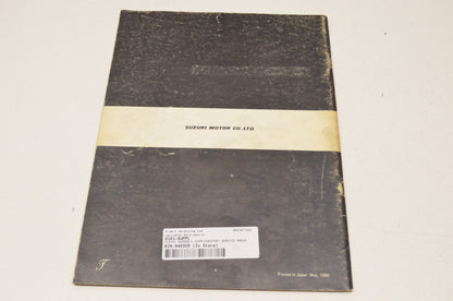 OEM Suzuki GS550E/L Supplementary Service Manual GS550E/L