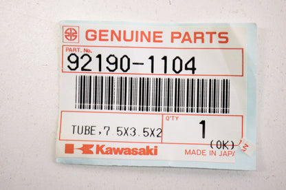 OEM Kawasaki 92190-1104 Tube 7.5X13.5X680 NOS