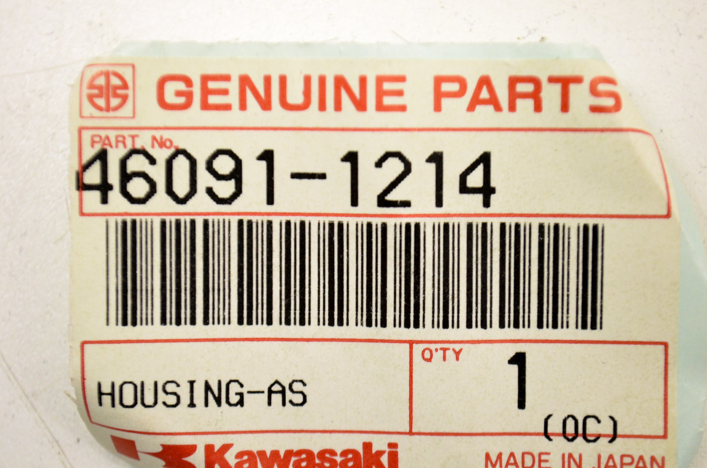 OEM Kawasaki 46091-1214 Control Housing Assembly NOS