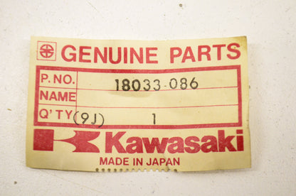 OEM Kawasaki 18033-086 Arrestor Baffle Tube NOS