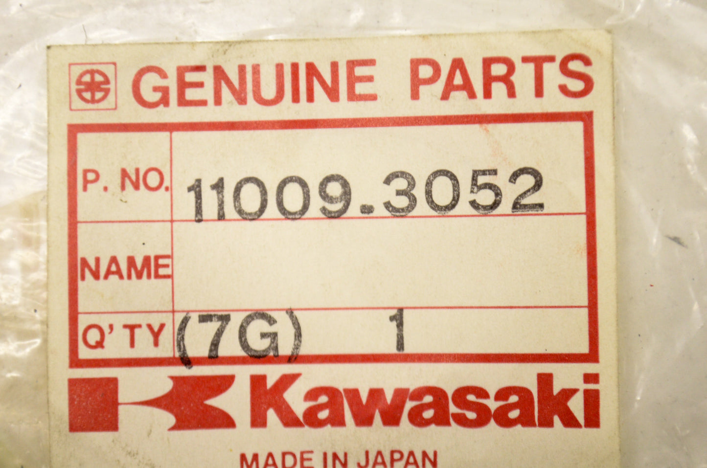 OEM Kawasaki 11009-3052 Gasket NOS