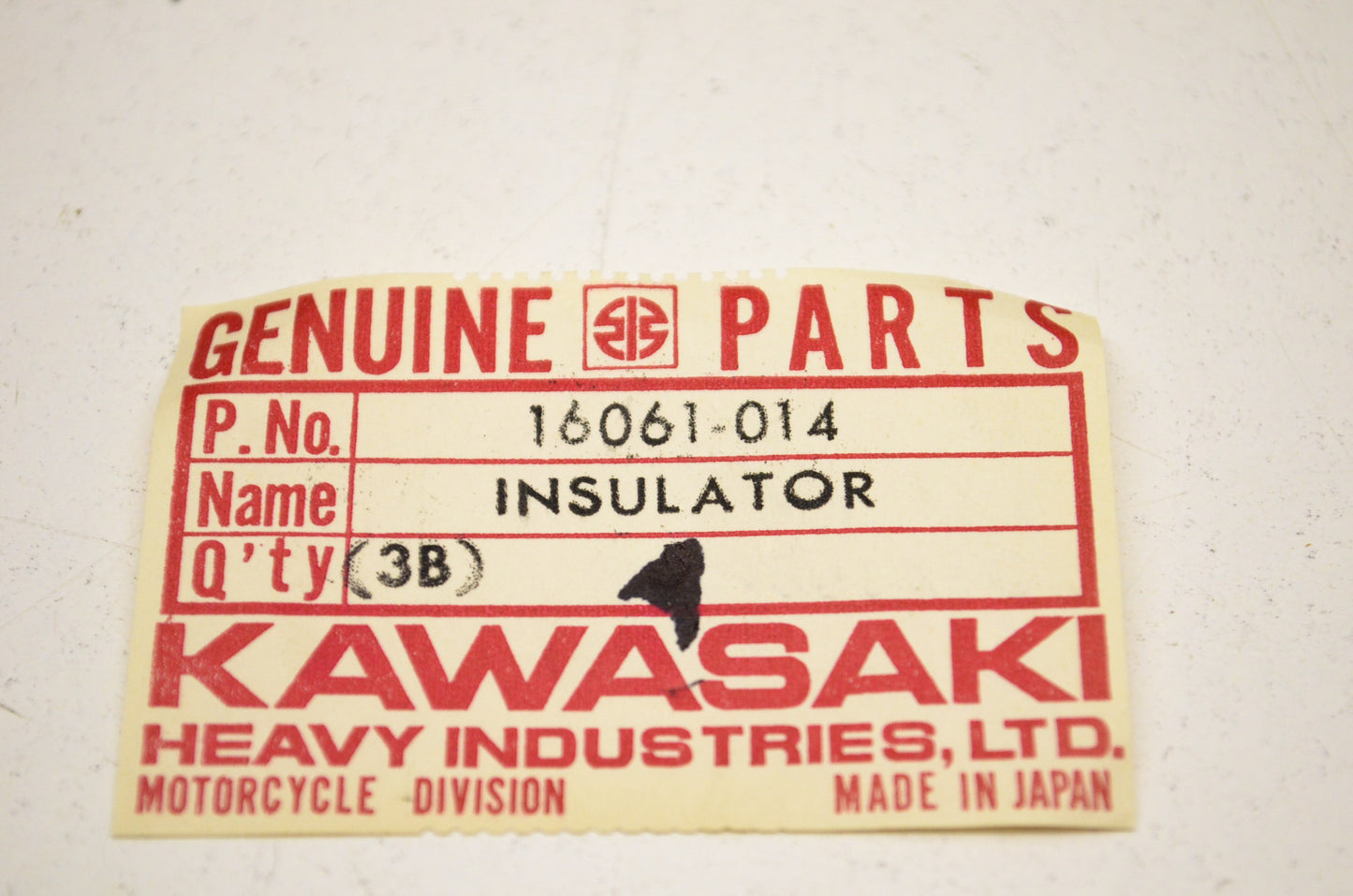 OEM Kawasaki 16061-014 Heat Insulator NOS
