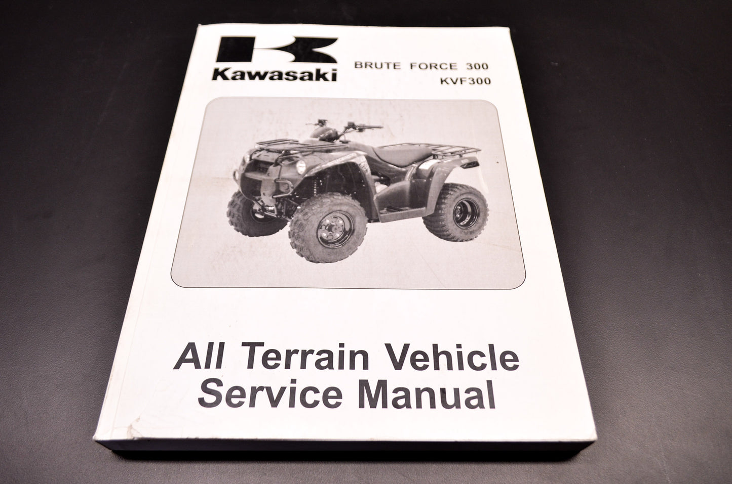 OEM Kawasaki 99924-1455-31 Service Manual KVF300C