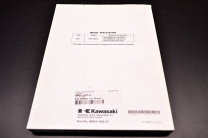 OEM Kawasaki 99924-1455-31 Service Manual KVF300C