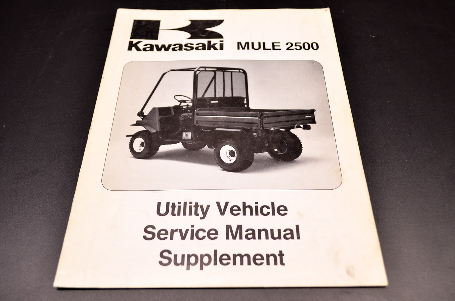 OEM Kawasaki 99924-1169-51 Service Manual Supplement KAF620C